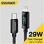 ���� ������ USB-C to Lightning 1.0m 29W LED black Essager (EXCTL-XY01-P)
