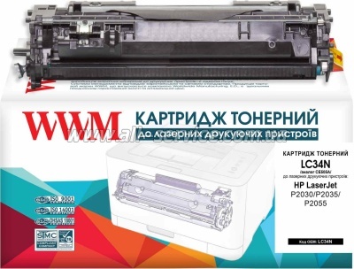 �������� WWM HP LJ P2035/ 2055 ������ CE505A/ Canon 719 (LC34N)