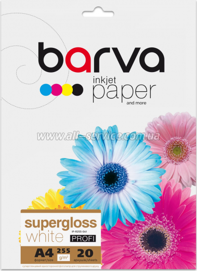 ���������� Barva Profi supergloss A4 255�/� 20� (IP-R255-061)