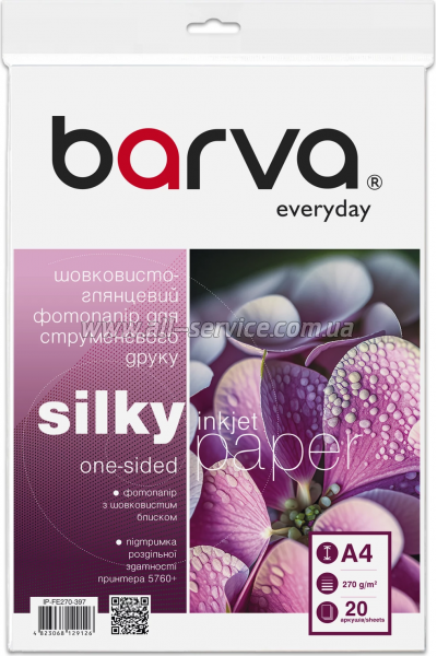 ���������� Barva Everyday Silky Glossy 270�/� A4 20� (IP-FE270-397)