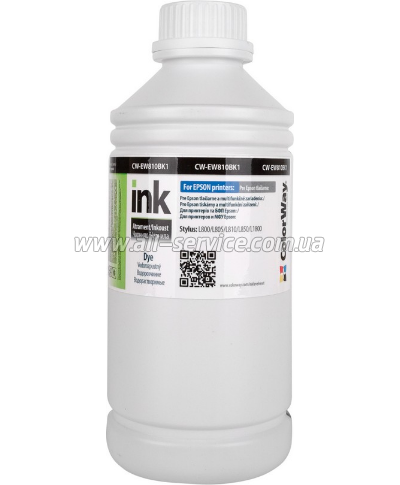  ColorWay Epson 673 Epson L800/ 1800 1 Black (CW-EW810BK1)