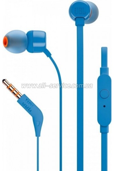  JBL T110 Blue (JBLT110BLU)