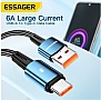 ���� ������ USB 2.0 AM to USB-C 2.0m 120W black Essager (EXC120-CGA01-P)