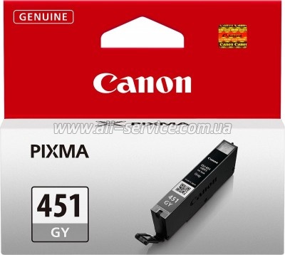 Canon CLI-451 Grey PIXMA MG6340 (6527B001)