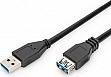 ���� ������ USB 3.0 AM/ AF 3.0m black Digitus (AK-300203-030-S)