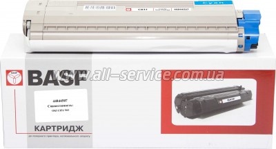 �����-�������� BASF OKI C831/ C841 ������ 44844507 Cyan (BASF-KT-44844507)