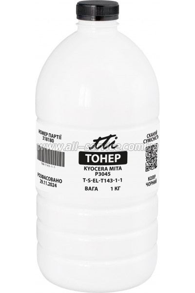 ����� TTI Kyocera Mita P3045 ����� 1�� Black (TSM-T143-1-1)