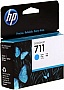 �������� HP �711 DesignJet 120/ 520 Cyan (CZ130A)