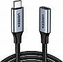 ���� ������ Ugreen USB-C M/F 1.0m 5A 10Gbps USB 3.1 black (30205)