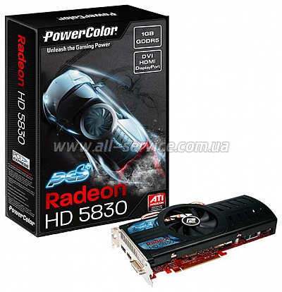  Powercolor 5830 1Gb DDR5 (AX5830_1GBD5-PPDH)