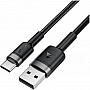 ���� ������ USB 2.0 AM to USB-C 1.2m 60W black Acefast (6974316285144)