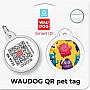 Адресник для животных WAUDOG Smart ID с QR паспортом Адресник для животных WAUDOG Smart ID с QR паспортом