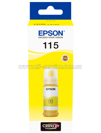  Epson 115 EcoTank L8160/ L8180 Yellow (C13T07D44A)