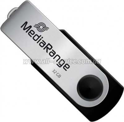  Mediarange 32GB Black/Silver USB 2.0 (MR911)