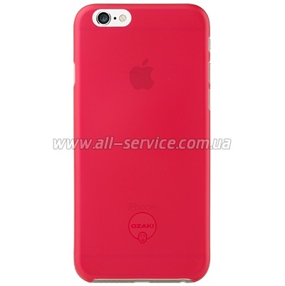  OZAKI O!coat-0.3-Jelly iPhone 6 Red (OC555RD)