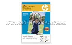  HP 10x15cm Advanced Glossy Photo Paper, 25. 
