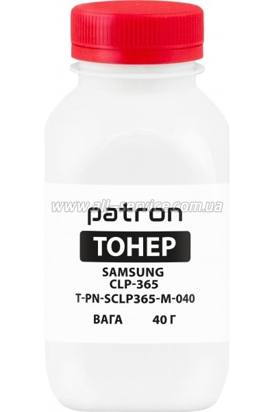 Тонер Patron Samsung CLP-365 бутль 40г Magenta (PN-SCLP365-M-040) Тонер Patron Samsung CLP-365 бутль 40г Magenta (PN-SCLP365-M-040)