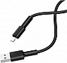 ���� ������ USB 2.0 AM to Lightning 1.0m 2.4A silicone black BOROFONE (6931474710352)