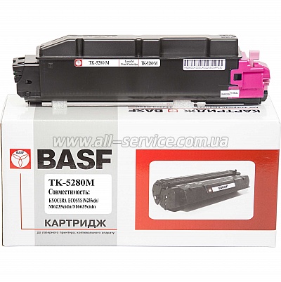  BASF Kyoera Mita ECOSYS P6235/ TK-5280M  1T02TWBNL0 Magenta (BASF-KT-TK5280M)