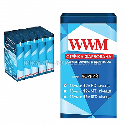    5 WWM 13  12 HD  Refill Black (R13.12H5)