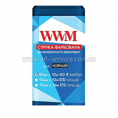  WWM 10  12 HD  Black (R10.12HR)