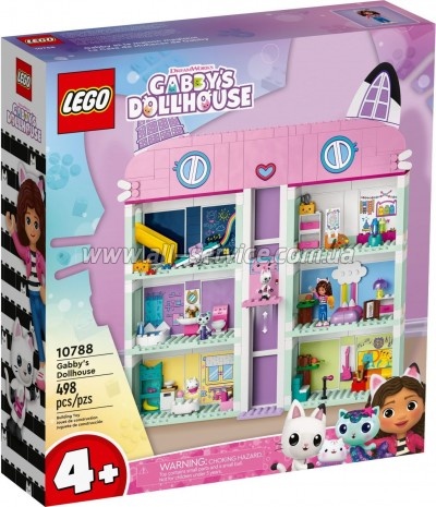����������� LEGO Gabby's Dollhouse ��������� ����� ����� 498 ������� (10788)