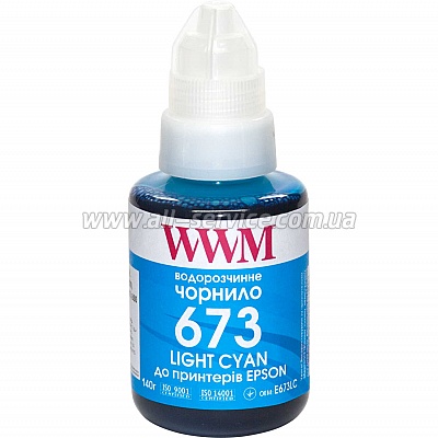  WWM 673  Epson L800 140 Cyan (E673C)