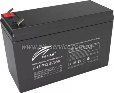 ������� LiFePo4 Ritar R-LFP 12.8V 8Ah (R-LFP 12.8V 8Ah)