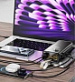 Батарея универсальная HOCO 30000mAh Plentiful PD 22.5W Black (DB58 / 715030) Батарея универсальная HOCO 30000mAh Plentiful PD 22.5W Black (DB58 / 715030)