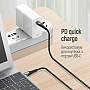   ColorWay USB-C to USB-C 2.0m PD Fast Charging 65W 3A grey (CW-CBPDCC039-GR)