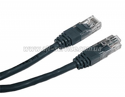   Cablexpert UTP, 5E, 5 ,   (PP12-5M/BK)