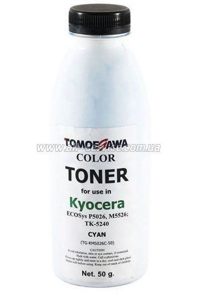  Tomoegawa KYOCERA ECOSys P5026 M5526/ TK-5240 50 Cyan (TG-KM5026C-50)