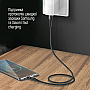   ColorWay USB-C to USB-C 2.0m PD Fast Charging 65W 3A grey (CW-CBPDCC039-GR)