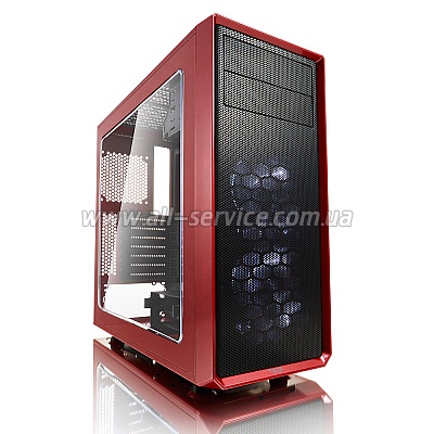  FRACTAL DESIGN Focus G Window (FD-CA-FOCUS-RD-W) Red