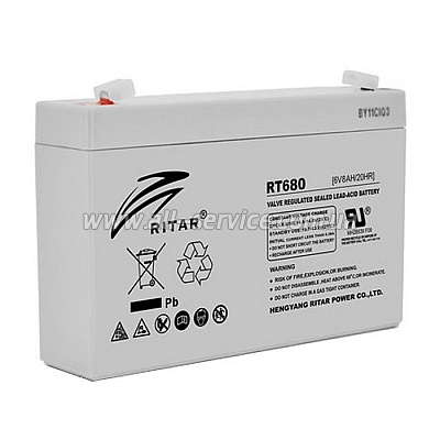     Ritar AGM RT680 6V 8Ah (RT680)