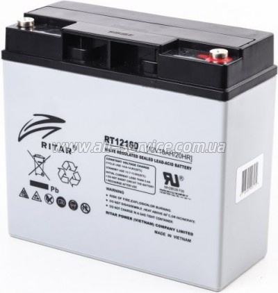  Ritar AGM RT12180, 12V-18Ah (RT12180)