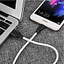 ���� ������ USB 2.0 AM to Micro 5P 1.0m 2A silicone X21 black+white HOCO (6957531071389)