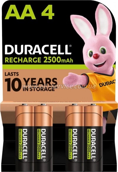 ����������� Duracell AA HR6 2500mAh * 4 (5000394057203 / 5007308)