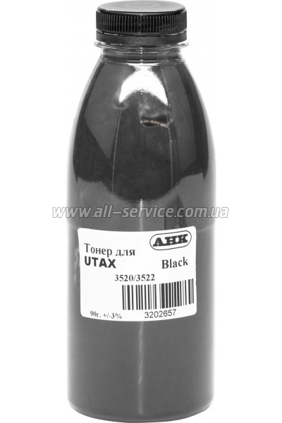 Тонер АНК Utax 3520 / 3522 бутль 90г (3202657) Тонер АНК Utax 3520 / 3522 бутль 90г (3202657)