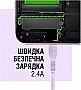 Дата кабель USB 2.0 AM to USB-C 1.2m Purple ACCLAB (1283126518270) Дата кабель USB 2.0 AM to USB-C 1.2m Purple ACCLAB (1283126518270)