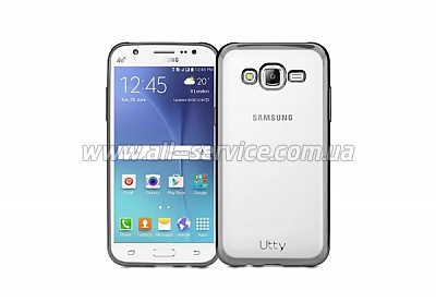  Utty Electroplating TPU  Samsung Galaxy J5 SM-J500 Grey (207335)