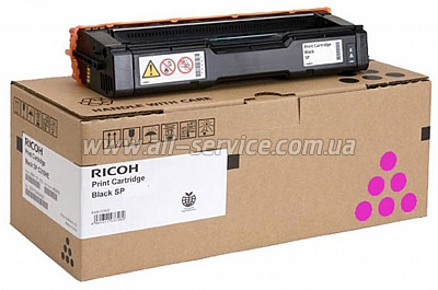   Ricoh Aficio SP C231/ SP C232/ SP C242/ SP C310/ SP C311/ SP C312/ SP C320/ 407636 Magenta (406481)