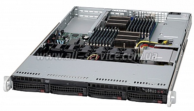   SUPERMICRO 1U 400W (CSE-813MFTQC-R407CB)