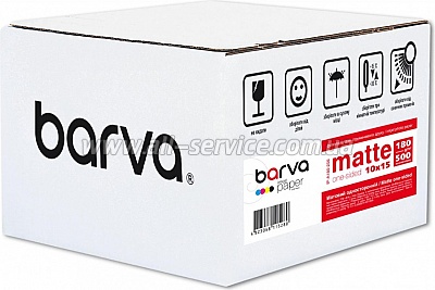 ���������� Barva Original Matte 180�/� 10x15 500� (IP-A180-256)
