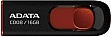  ADATA 16Gb C008 Black/Red USB 2.0 (AC008-16G-RKD)