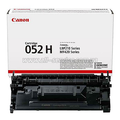   Canon 052H  LBP212dw/ LBP214dw/ LBP215x  MF421dw/ MF426dw/ MF428x/ MF429x (2200C002)