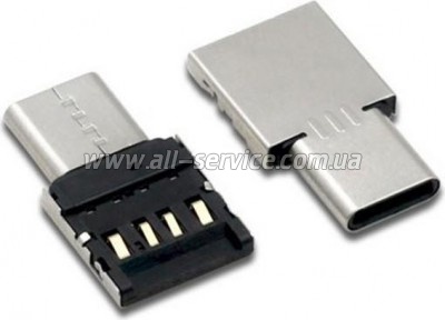 ������� OTG USB 2.0 AF to USB-C M Lapara (LA-OTG-Type-C-adaptor)