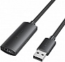 ���� ������ USB 2.0 AM/AF 5.0m Active black Vention (CBKBJ)