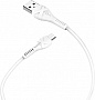 ���� ������ USB 2.0 AM to Micro 5P 1.0m 2.4A PVC X37 white HOCO (6931474710505)