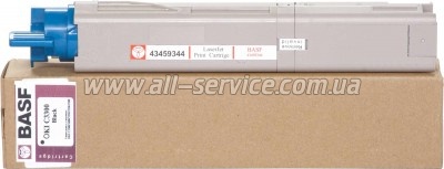 �������� BASF OKI C3300/ 3400 ������ 43459348 Black (BASF-KT-C3300B-43459348)